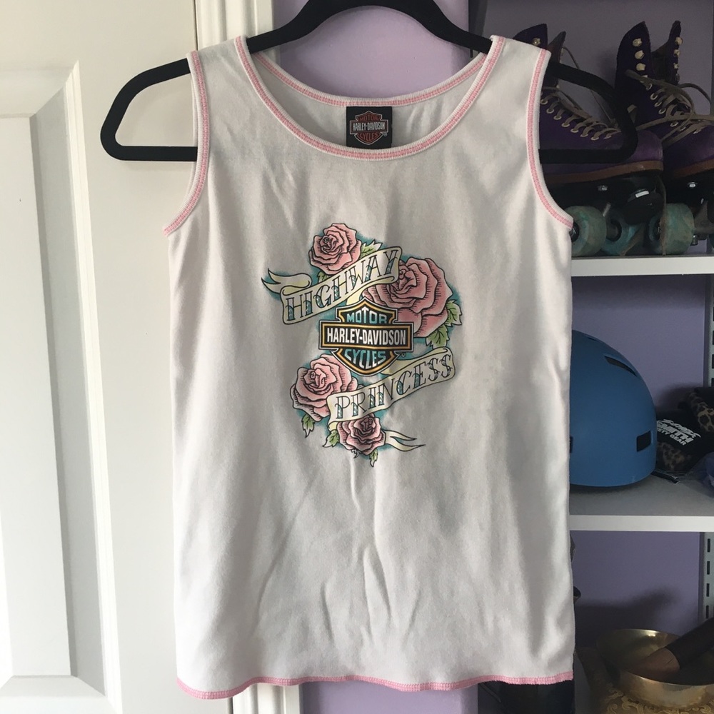 Harley Davidson Highway Princess Tank top